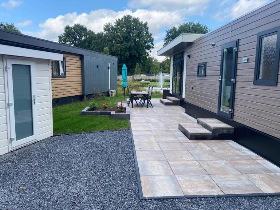 Kindvriendelijk Luxe Chalet In De Bossen Met Prive Sauna Harderwijk Exterior foto