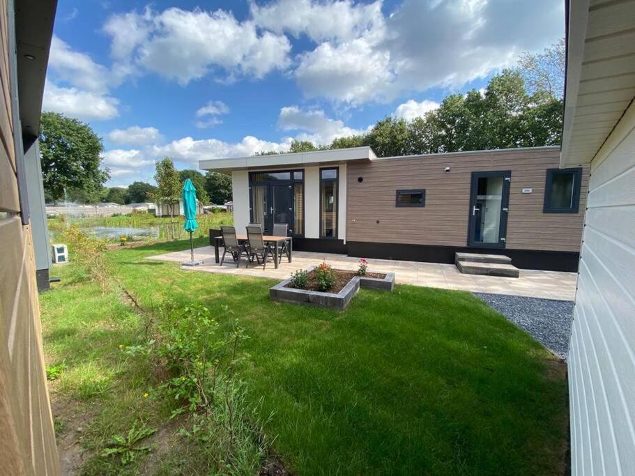 Kindvriendelijk Luxe Chalet In De Bossen Met Prive Sauna Harderwijk Exterior foto