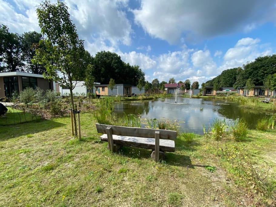 Kindvriendelijk Luxe Chalet In De Bossen Met Prive Sauna Harderwijk Exterior foto