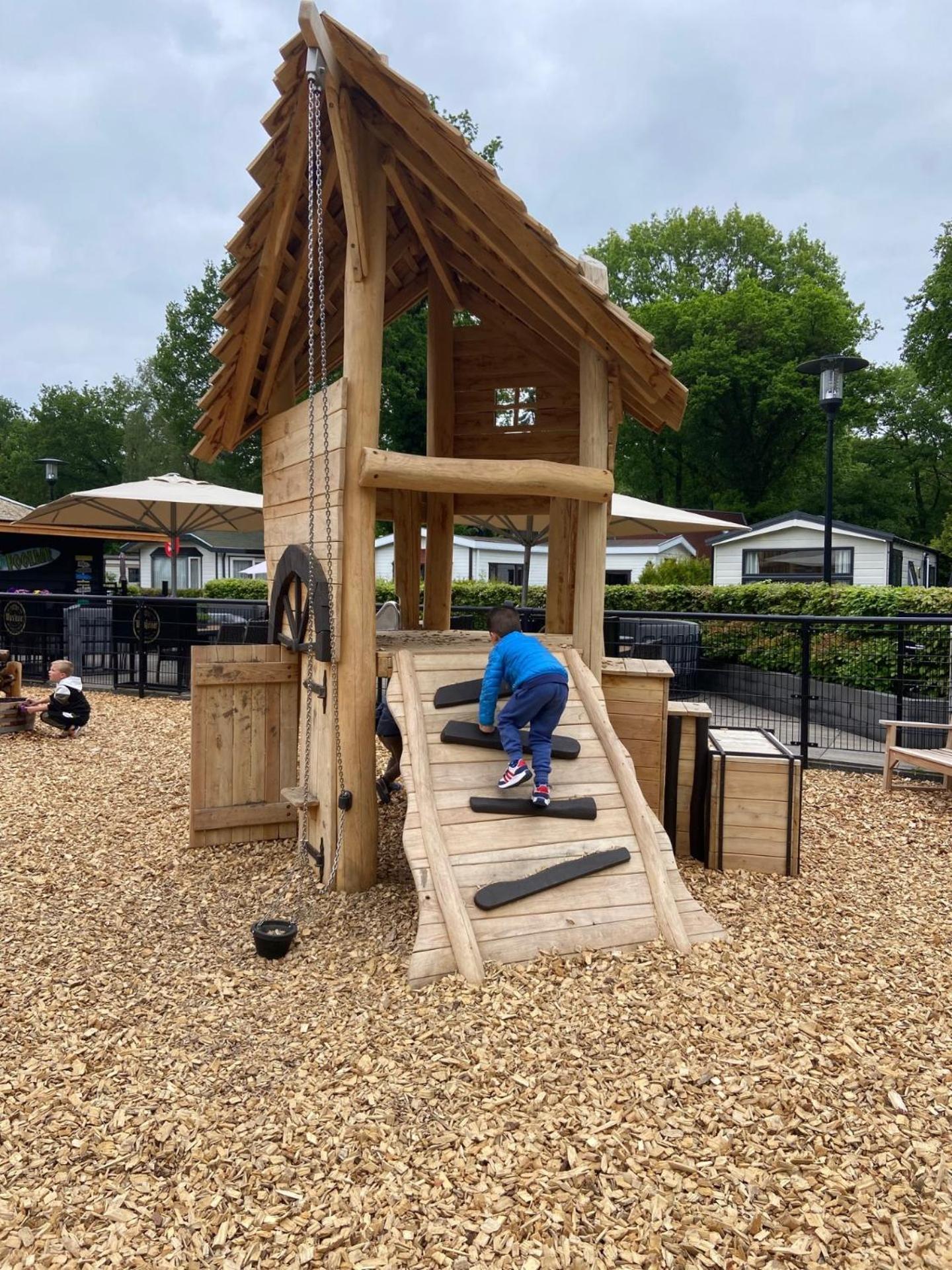 Kindvriendelijk Luxe Chalet In De Bossen Met Prive Sauna Harderwijk Exterior foto